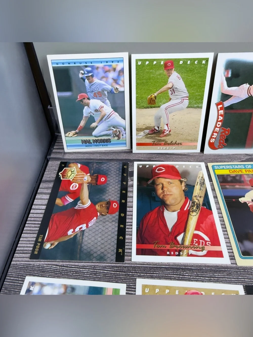 Cincinnati Reds Baseball Card Lot of 24 Upper Deck Topps Donruss 1988–1993